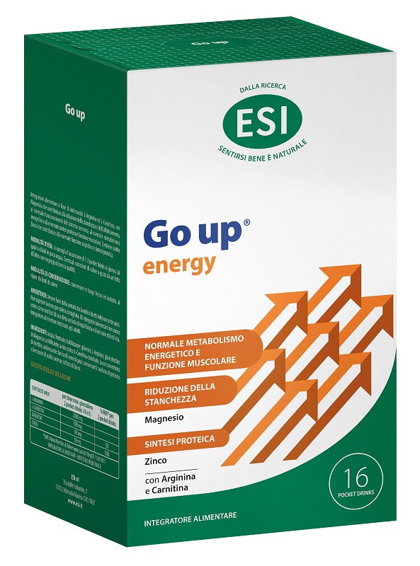 ESI GO UP ENERGY 16 POCKET DRINK DA 20 ML - Farmacia Artemisia di Montecuollo Dott. Angelo snc