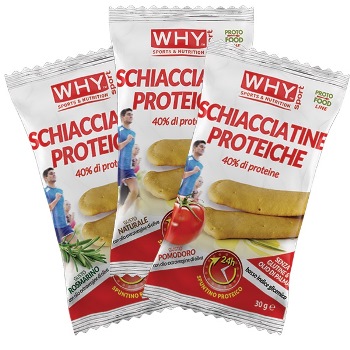 WHYNATURE SCHIACCIATINE PROTEICHE ROSMARINO 30 G - Farmacia Artemisia di Montecuollo Dott. Angelo snc
