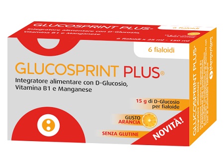 GLUCOSPRINT PLUS ARANCIA 6 FIALOIDI DA 25 ML - Farmacia Artemisia di Montecuollo Dott. Angelo snc