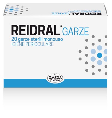 REIDRAL GARZE OCULARI 20 PEZZI - Farmacia Artemisia di Montecuollo Dott. Angelo snc