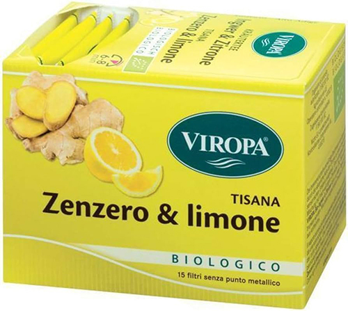 VIROPA ZENZERO&LIMONE BIOLOGICO 15 FILTRI - Farmacia Artemisia di Montecuollo Dott. Angelo snc