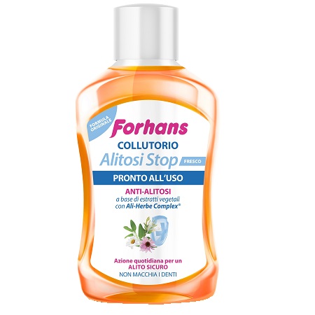 FORHANS ALITOSI STOP COLLUTORIO 500 ML - Farmacia Artemisia di Montecuollo Dott. Angelo snc