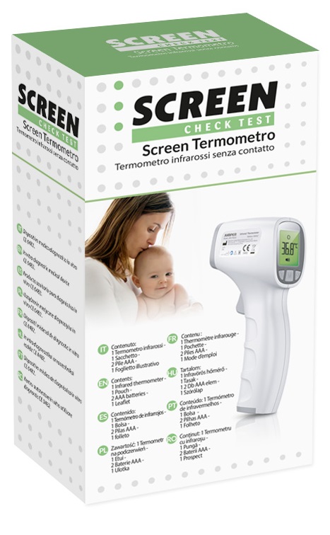 TERMOMETRO A INFRAROSSI SENZA CONTATTO SCREEN - Farmacia Artemisia di Montecuollo Dott. Angelo snc