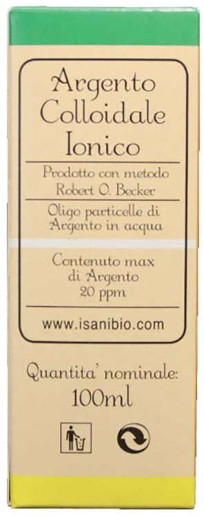 ARGENTO COLLOIDALE IONICO 20 PPM 100 ML - Farmacia Artemisia di Montecuollo Dott. Angelo snc