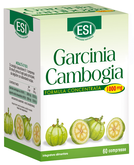 ESI GARCINIA CAMBOGIA 1000 MG 60 COMPRESSE - Farmacia Artemisia di Montecuollo Dott. Angelo snc