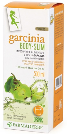 GARCINIA BODY SLIM GUSTO FRUTTI DI BOSCO 500 ML - Farmacia Artemisia di Montecuollo Dott. Angelo snc