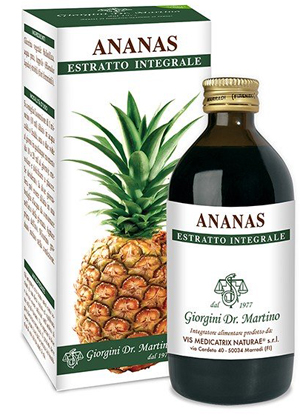 ANANAS ESTRATTO INTEGRALE 200 ML - Farmacia Artemisia di Montecuollo Dott. Angelo snc