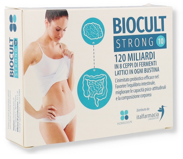 BIOCULT STRONG 10 BUSTINE DA 3 G - Farmacia Artemisia di Montecuollo Dott. Angelo snc