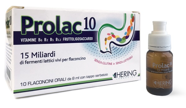 PROLAC10 FERMENTI LATTICI 15 MILIARDI 10 FLACONCINI 8 ML - Farmacia Artemisia di Montecuollo Dott. Angelo snc