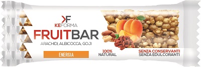 FRUITBAR ARACHIDI ALBICOCCA GOJI 1 BARRETTA 30 G - Farmacia Artemisia di Montecuollo Dott. Angelo snc