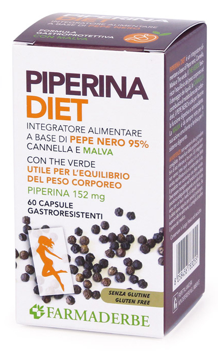 PIPERINA DIET 60 CAPSULE - Farmacia Artemisia di Montecuollo Dott. Angelo snc