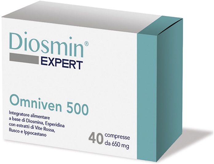 DIOSMIN EXPERT OMNIVEN 500 40 COMPRESSE - Farmacia Artemisia di Montecuollo Dott. Angelo snc