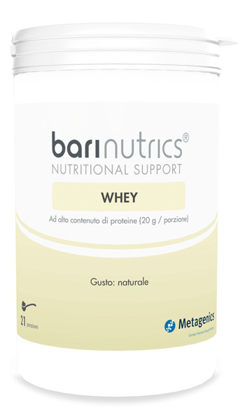 BARINUTRICS WHEY 21 PORZIONI X 22,71 G - Farmacia Artemisia di Montecuollo Dott. Angelo snc