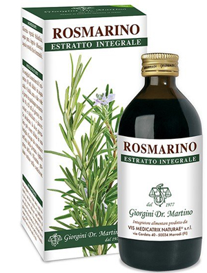 ROSMARINO ESTRATTO INTEGRALE 200 ML - Farmacia Artemisia di Montecuollo Dott. Angelo snc