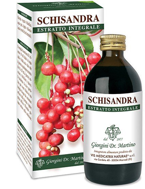 SCHISANDRA ESTRATTO INTEGRALE 200 ML - Farmacia Artemisia di Montecuollo Dott. Angelo snc