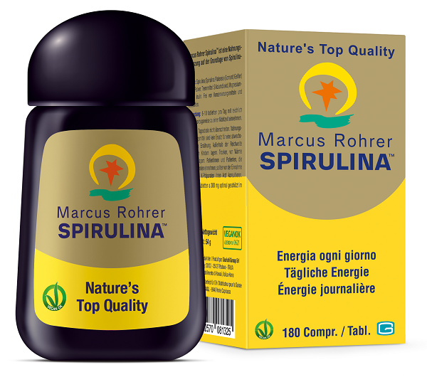 SPIRULINA MARCUS ROHRER 180 COMPRESSE - Farmacia Artemisia di Montecuollo Dott. Angelo snc