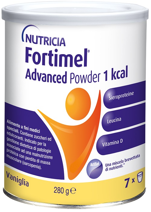 NUTRICIA FORTIMEL ADVANCED POWDER 1 KCAL VANIGLIA 280 G - Farmacia Artemisia di Montecuollo Dott. Angelo snc