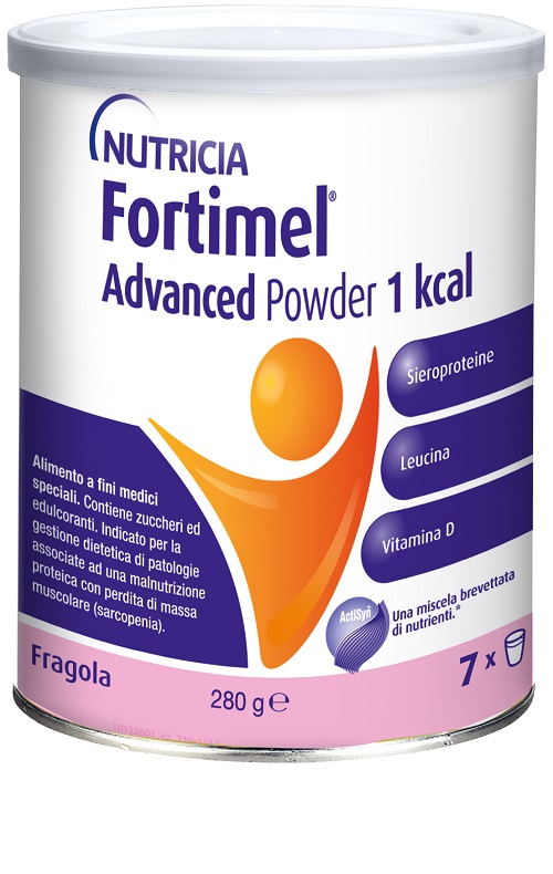 NUTRICIA FORTIMEL ADVANCED POWDER 1 KCAL FRAGOLA 280 G - Farmacia Artemisia di Montecuollo Dott. Angelo snc