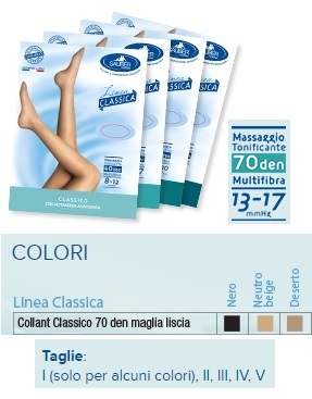 SAUBER COLLANT 70 DENARI MAGLIA LISCIA N BEIG 5 LINEA CLASSICA - Farmacia Artemisia di Montecuollo Dott. Angelo snc