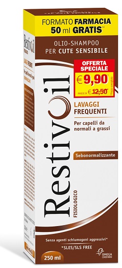 RESTIVOIL SEBO NORMALIZZANTE 250 ML TP - Farmacia Artemisia di Montecuollo Dott. Angelo snc