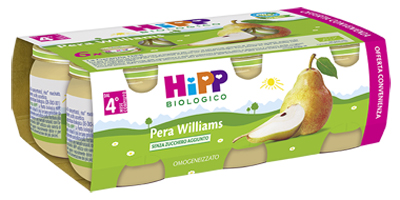 HIPP BIO OMOGENEIZZATO PERA WILLIAMS 6X80 G - Farmacia Artemisia di Montecuollo Dott. Angelo snc