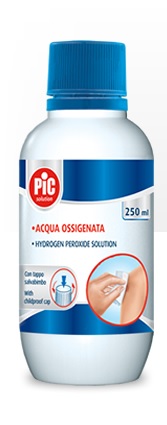 PIC SOLUTION ACQUA OSSIGENATA 10 VOLUMI PEROSSIDO DI IDROGENO 3% 250 ML - Farmacia Artemisia di Montecuollo Dott. Angelo snc