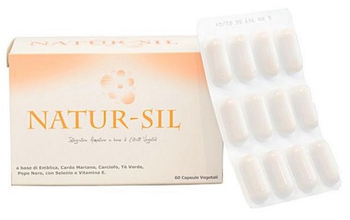 NATUR-SIL 60 CAPSULE VEGETALI - Farmacia Artemisia di Montecuollo Dott. Angelo snc