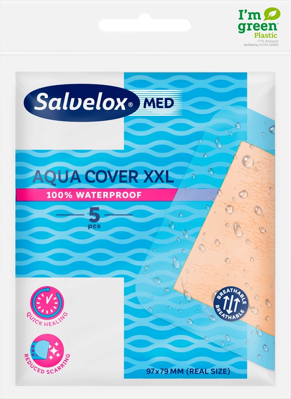 CEROTTO SALVELOX MED AQUA COVER XXL 97X79MM 5 PEZZI - Farmacia Artemisia di Montecuollo Dott. Angelo snc