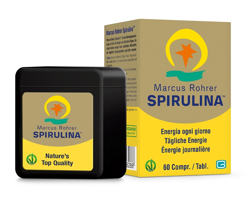 SPIRULINA MARCUS ROHRER TASCABILE 60 COMPRESSE - Farmacia Artemisia di Montecuollo Dott. Angelo snc