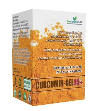CURCUMIN GEL 95+ 20 BUSTINE DA 5 ML - Farmacia Artemisia di Montecuollo Dott. Angelo snc
