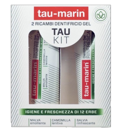 TAU MARIN DENTIFRICIO RINFRESCANTE RICARICA TAU KIT 2X20ML - Farmacia Artemisia di Montecuollo Dott. Angelo snc
