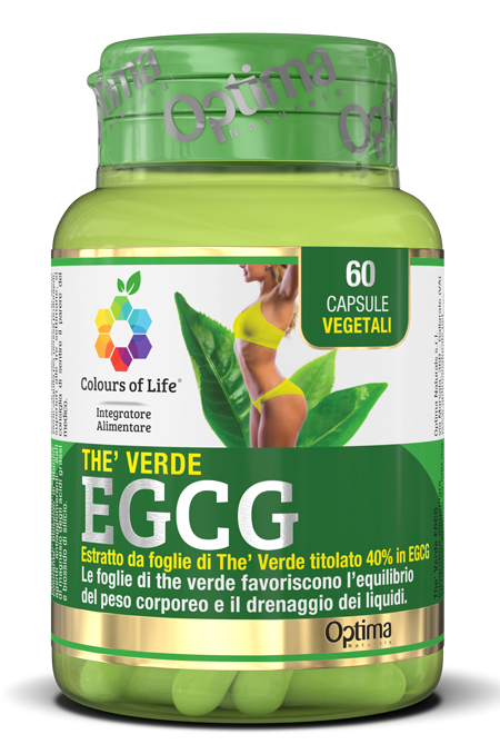 COLOURS OF LIFE THE VERDE EGCG 60 CAPSULE VEGETALI - Farmacia Artemisia di Montecuollo Dott. Angelo snc