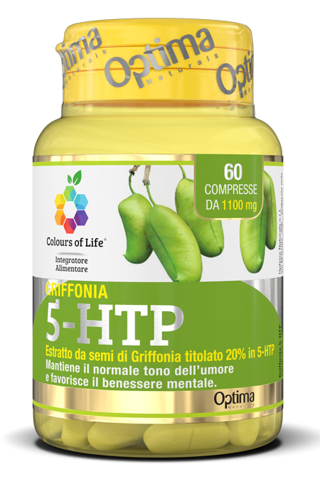 COLOURS OF LIFE GRIFFONIA 5-HTP 60 COMPRESSE 1100 MG - Farmacia Artemisia di Montecuollo Dott. Angelo snc