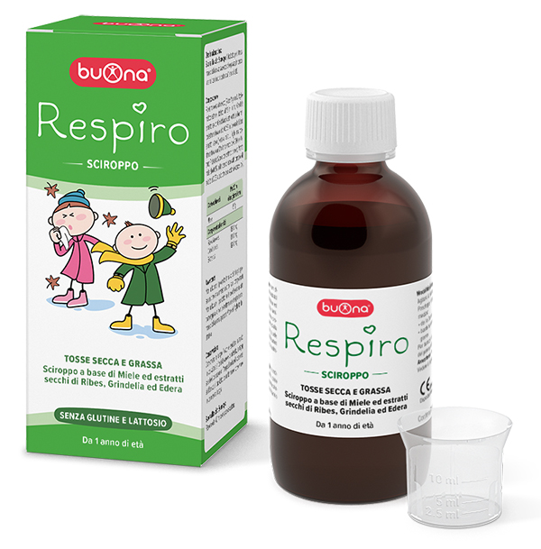 BUONA RESPIRO SCIROPPO 140 ML - Farmacia Artemisia di Montecuollo Dott. Angelo snc