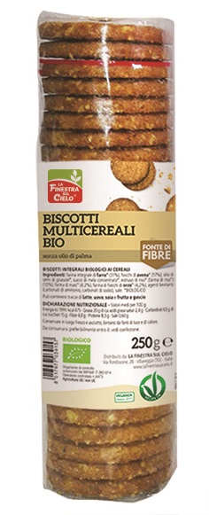 BISCOTTI MULTICEREALI 250 G - Farmacia Artemisia di Montecuollo Dott. Angelo snc