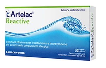 ARTELAC REACTIVE SOLUZIONE OFTALMICA MONODOSE 10 UNITA' DA 0,5 ML - Farmacia Artemisia di Montecuollo Dott. Angelo snc