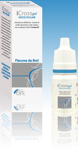 ICROSS GEL GOCCE OCULARI ACIDO IALURONICO CROSS-LINKATO 0,4% 8 ML - Farmacia Artemisia di Montecuollo Dott. Angelo snc