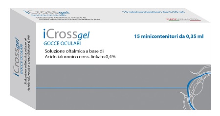 ICROSS GEL GOCCE OCULARI ACIDO IALURONICO CROSS-LINKATO 0,4% 15 MONODOSE DA 0,35 ML - Farmacia Artemisia di Montecuollo Dott. Angelo snc