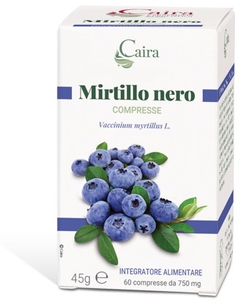 CAIRA MIRTILLO NERO 60 COMPRESSE - Farmacia Artemisia di Montecuollo Dott. Angelo snc