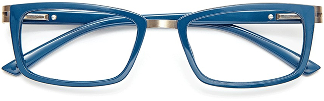 OCCHIALE DA LETTURA PREMONTATO TWINS PLATINUM LUGANO BLU +3,00 - Farmacia Artemisia di Montecuollo Dott. Angelo snc