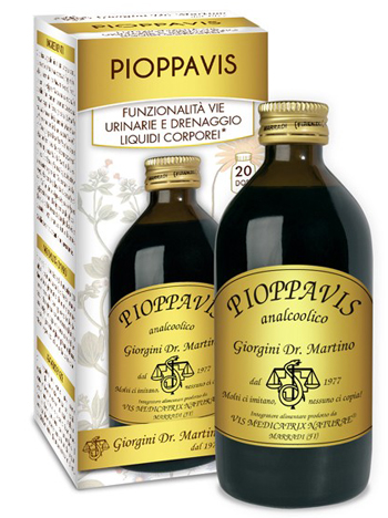 PIOPPAVIS LIQUIDO ANALCOLICO 200 ML - Farmacia Artemisia di Montecuollo Dott. Angelo snc