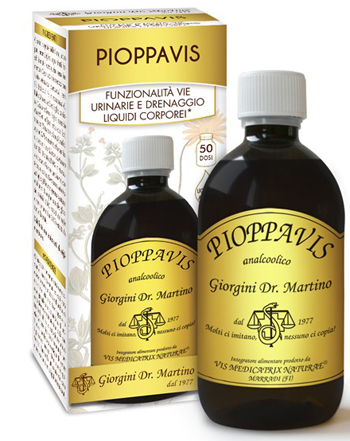 PIOPPAVIS LIQUIDO ANALCOLICO 500 ML - Farmacia Artemisia di Montecuollo Dott. Angelo snc
