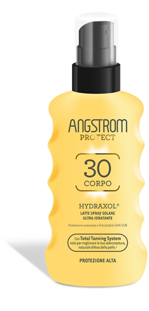 ANGSTROM PROTECT HYDRAXOL LATTE SPRAY SOLARE PROTEZIONE 30 175 ML - Farmacia Artemisia di Montecuollo Dott. Angelo snc