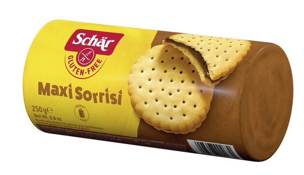SCHAR MAXI SORRISI BISCOTTI CON CREMA AL CACAO 250 G - Farmacia Artemisia di Montecuollo Dott. Angelo snc