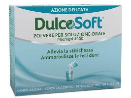 DULCOSOFT POLVERE PER SOLUZIONE ORALE 20 BUSTINE - Farmacia Artemisia di Montecuollo Dott. Angelo snc