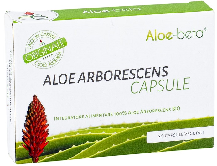 ALOE BETA 30 CAPSULE ALOE ARBORESCENS - Farmacia Artemisia di Montecuollo Dott. Angelo snc