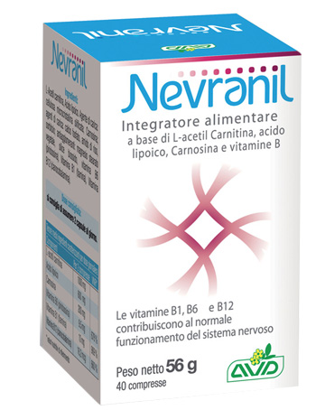 NEVRANIL 40 COMPRESSE - Farmacia Artemisia di Montecuollo Dott. Angelo snc