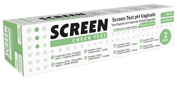 SCREEN TEST PH VAGINALE 2 PEZZI - Farmacia Artemisia di Montecuollo Dott. Angelo snc