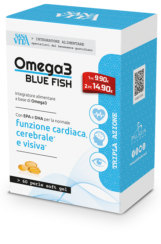 SANAVITA BLUE FISH 60 CAPSULE - Farmacia Artemisia di Montecuollo Dott. Angelo snc