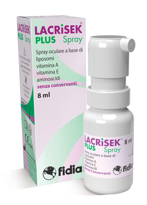 LACRISEK PLUS SPRAY SENZA CONSERVANTI SOLUZIONE OFTALMICA 8 ML - Farmacia Artemisia di Montecuollo Dott. Angelo snc